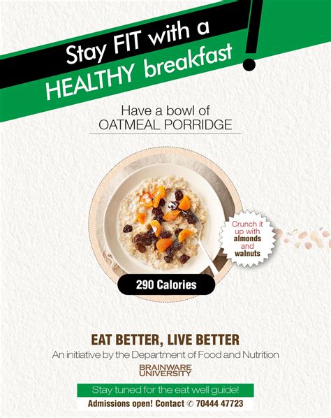 Eat Better, Live Better: Why you... - Brainware University | Facebook