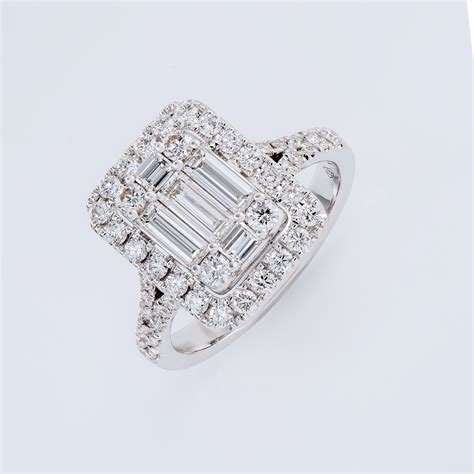 Diamond Cluster Ring 161cts Rebeccas Jewellers
