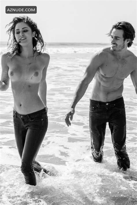 Jehane Paris Nude And Sexy By Steve Shaw On The Beach In Los Angeles For DSTLD X TREATS AZNude