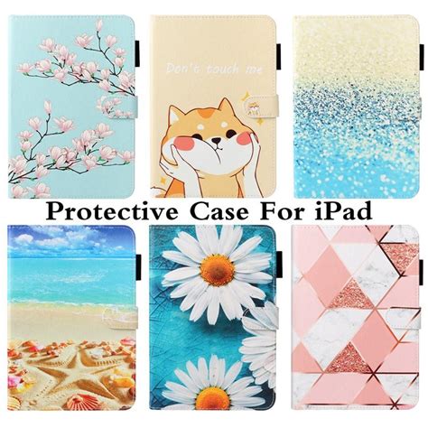 Модный защитный чехол для всего тела с художественным принтом для iPad ...