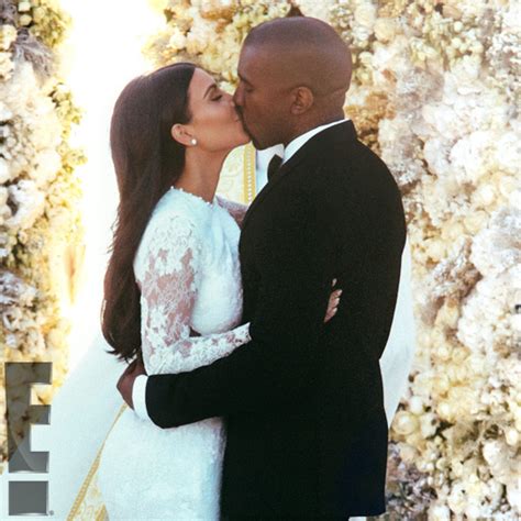 Photos from Kim Kardashian & Kanye Wests Wedding Album - E! Online