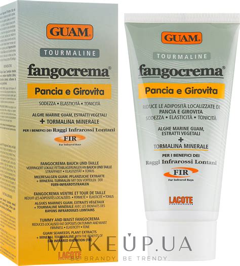 Guam Fangocrema Tourmaline - Крем для живота и талии с микрокристаллами ...