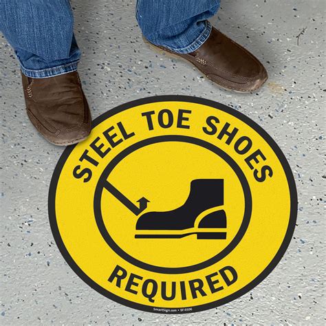 Safety Shoes Signs | Safety Shoes Required Signs