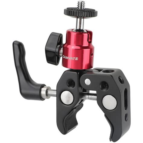 Camvate Universal Super Crab Gripper Clamp With Knob And C