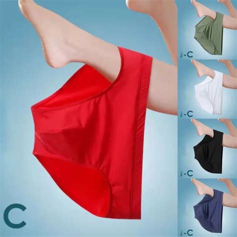 Men Low Rise Bikini Elastic Bulge Pouch G String Briefs Swimwear Thong Underwear Picclick Uk