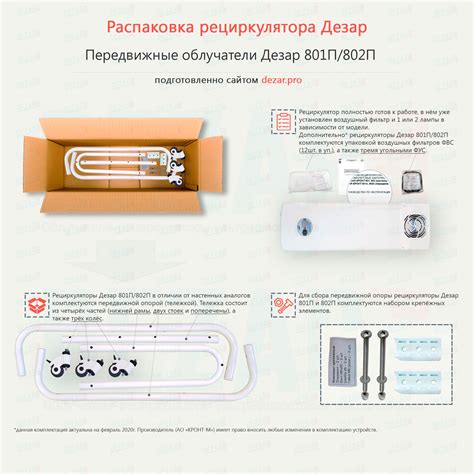 Облучатель рециркулятор ОРУБп «КРОНТ» Дезар 802П купить с доставкой.