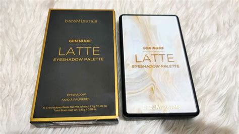 Bare Minerals Gen Nude Latte Eyeshadow Palette Beauty Personal Care