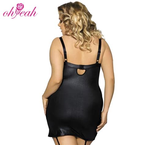 Hot Selling Women Black High Quality Leather Plus Size Sexy Lingerie Lingerie And Sexy Lingerie