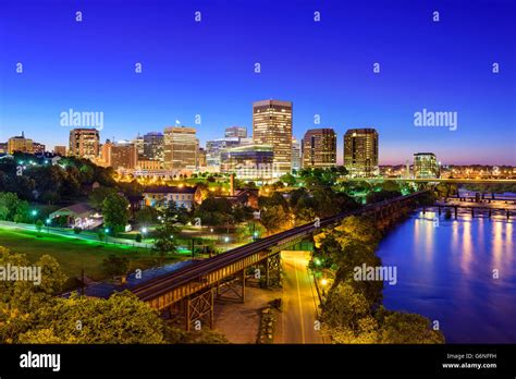 Richmond virginia skyline hi-res stock photography and images - Alamy