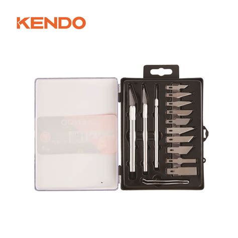 17pc Professional Antique Aluminum Handle Hobby Carving Knife Set From China Manufacturer