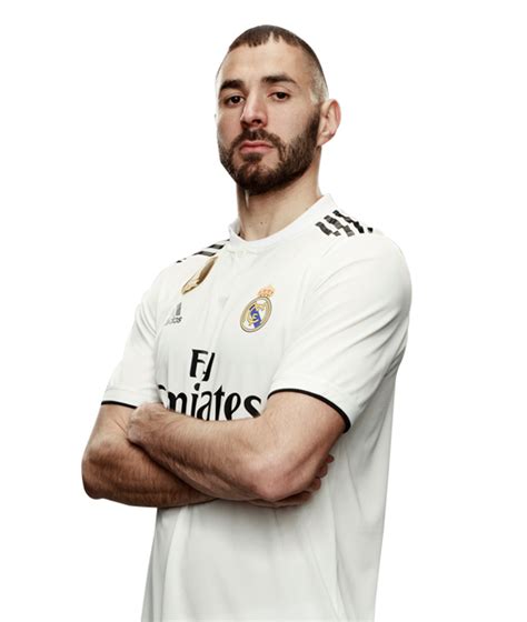 Karim Benzema Real Madrid Football Render FootyRenders