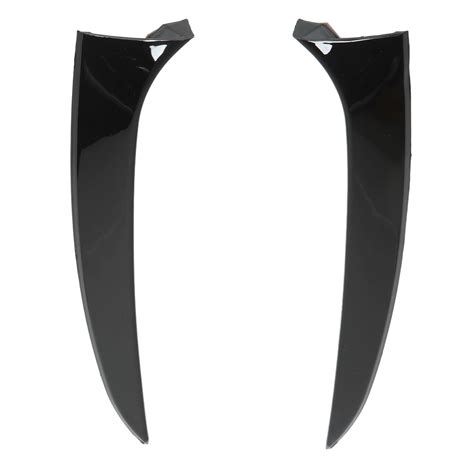 Gloss Black Rear Window Side Spoiler Wing Canard Splitter For KIA