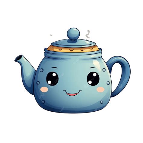 cute cartoon teapot kettle teapot cute png transparent image