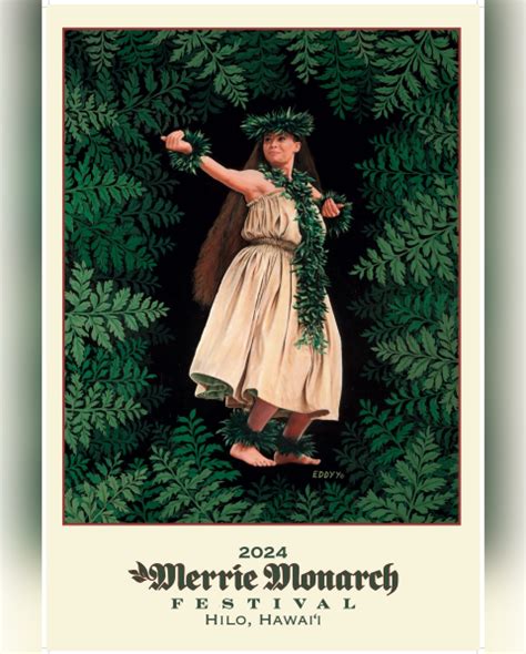 2024 Merrie Monarch Poster Merrie Monarch