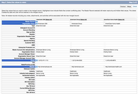 Add Field to Step 2 of Merge Accounts - Salesforce Stack Exchange