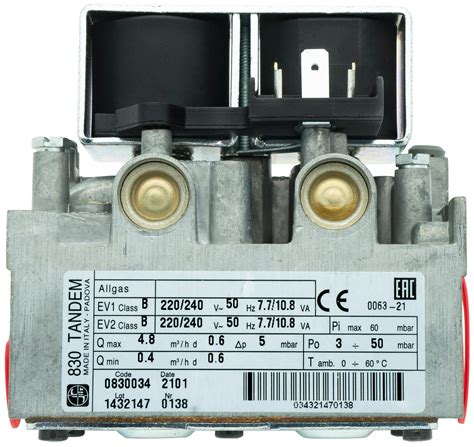 Газовый клапан SIT 830 Tandem 0020025243 — купить по низкой цене на ...