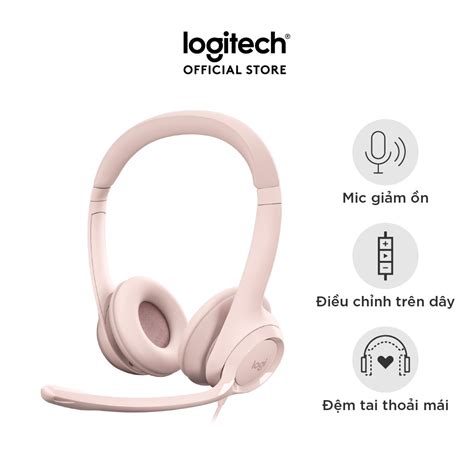 Tai Nghe C D Y Logitech H Mic Gi M N Quai Eo Ch P Tai C M