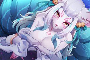 Spirit Blossom Ahri Extra V Text Speechless Luscious Hentai Manga Porn