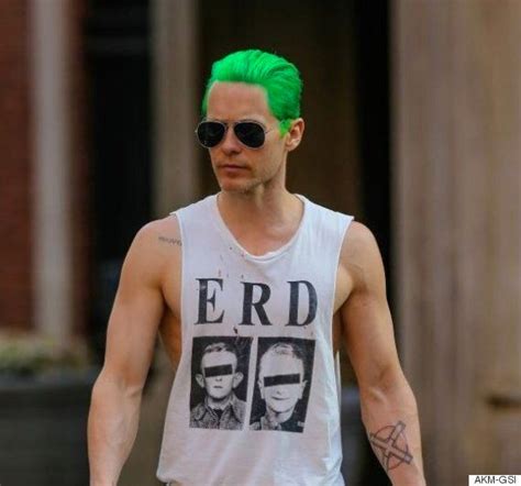 Green Hair Man