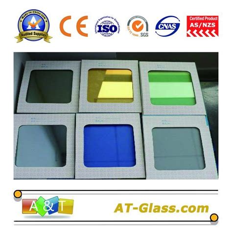 5mm Golden Reflective Glass Blue Reflective Glass Green Reflective Glass Door Glass And