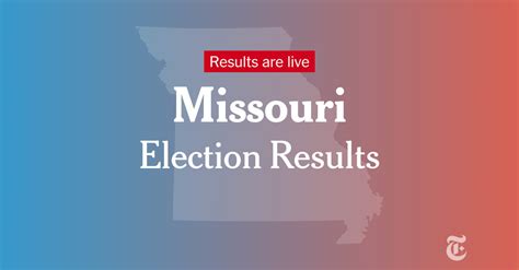 Missouri 8th Congressional District Primary Election Results 2024 The