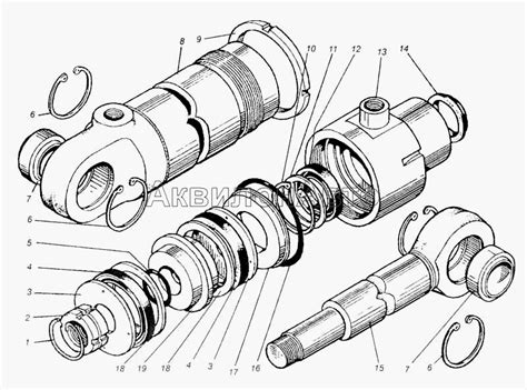Гидроцилиндр эо 2621: Комплект - Гидроцилиндры на экскаваторы ЭО-2621/ ...
