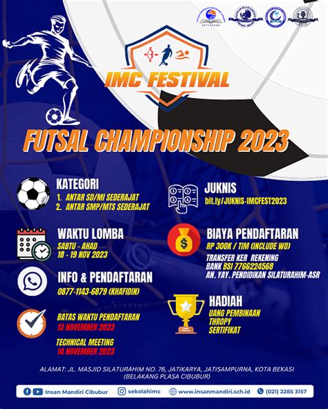 IMC Festival Futsal Championship 2023 Insan Mandiri Cibubur