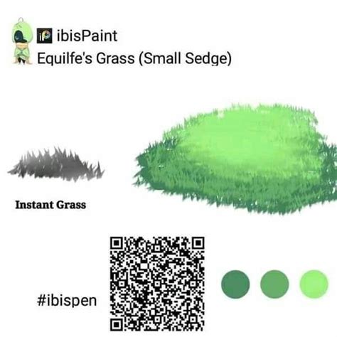 Grass Brush Ibispaint