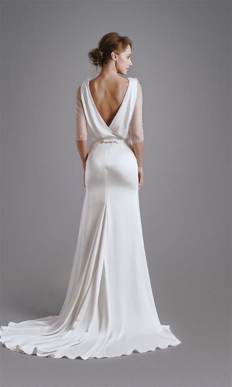 minimal wedding dress 8