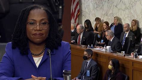 Soft On Sex Crime Supreme Court Nominee Feeling Pretty Confident As She S Being Questioned By