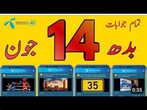 June Questions And Answers My Telenor Today Questions L