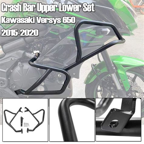 Buy Motorcycle Upper Lower Engine Guard Highway Crash Bars Crashbar