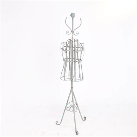 Manekin Krawiecki Shabby Chic Metalowy Sklep Antyki Pl