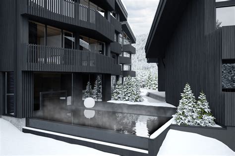 Appartements En Suisse Zwarthout L Shou Sugi Ban