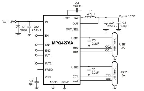 Mpq Aec Fully Integrated Full Bridge Buck Converter And Opamp