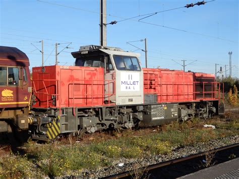 LA PASSION DU TRAIN: G1206 Millet + Class66062 ECR à Tergnier , ce ...