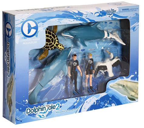 Marine Life Rescue Moveable Action Figure Playset Dolphin Tale