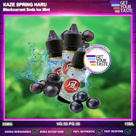 Jual Liquid Kaze Spring Haru Salt Nic Ml By Emkay Brewer X Cmw