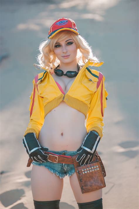 Final Fantasy Cindy Aurum Nude Cosplay Collection NudeCosplayGirls