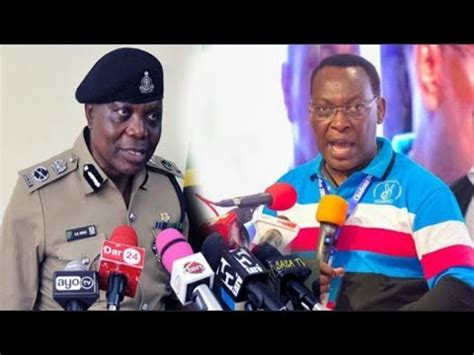 TAARIFA RASMI YA POLISI MBOWE ALIKUWA AMELEWA CHAKARI ALIKUWA KWA