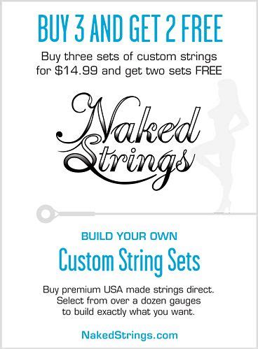 Print Ad For Naked Strings