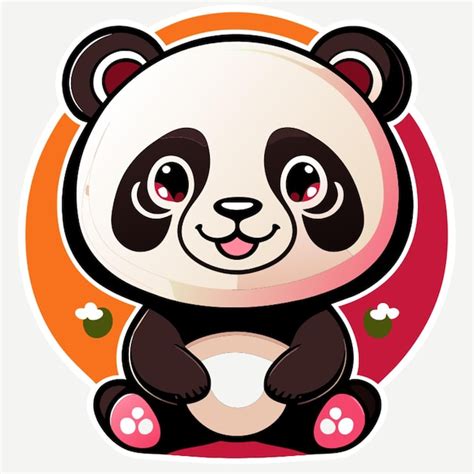 Ilustra O Em Vetor Panda Fofo Vetor Premium