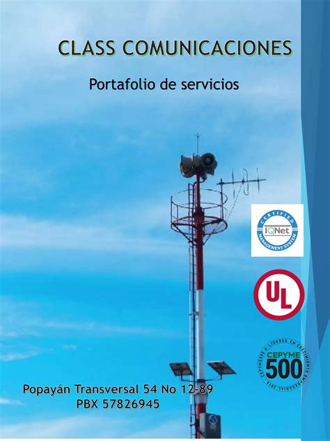 Portafolio Class Comunicaciones Pdf Descarga Gratuita