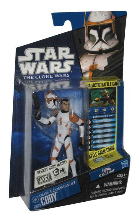 Star Wars The Clone Wars Animated Commander Cody Action Figure CW03 ...