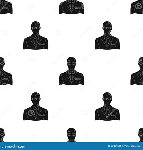 Male Realtor.Realtor Single Icon in Black Style Vector Symbol Stock Illustration Web. Stock ...