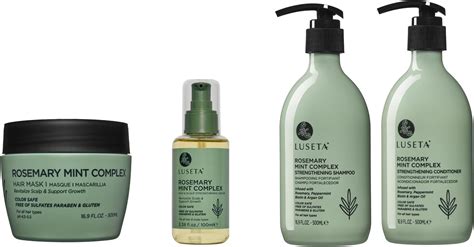 Amazon.com : Luseta Rosemary Mint Strengthening Shampoo and Conditioner ...