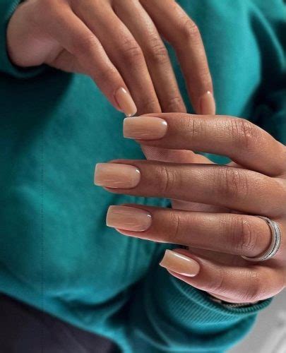 Milky Nude Nails For Dark Skin 15 Ideas Embracing Elegance And Versatility