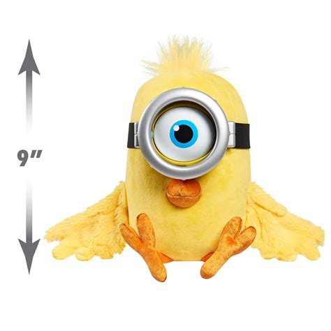 50498 Minions Chirpin Chick Feature Plush Scale Just Play Toys