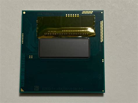 Yahooオークション Cpu Intel Core I7 4710mq 25ghz Sr1pq 動作品