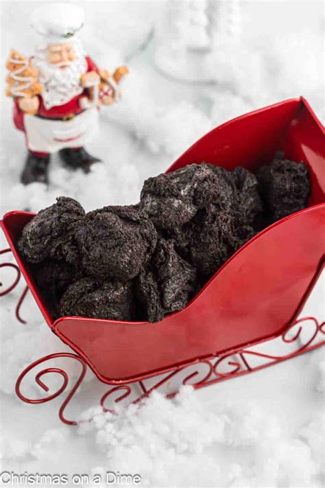 Easy Christmas Coal Recipe